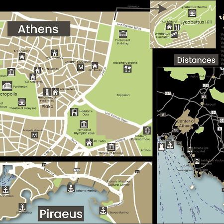 Starapartment Athens-Varkiza Top 2 Eksteriør billede